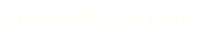 Memo Bible Studio &mdash; Коли до спогадів можна доторкнутися